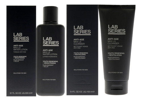 Kit Anti-age Max Ls De Lab Series Para Hombre, Kit De 2 Piez