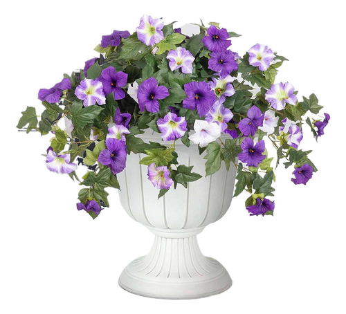 Flores Artificiales Para Exteriores Petunias Artificiales De