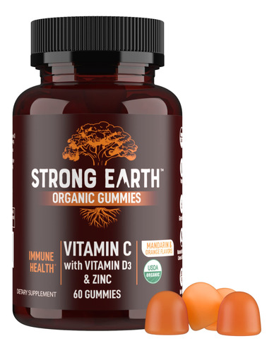 Strong Earth - Gomitas Orgnicas Para La Salud Inmunolgica Pa