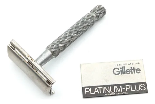 Maquina Afeitar Vintage (09) Gillette Argentina (Usado)
