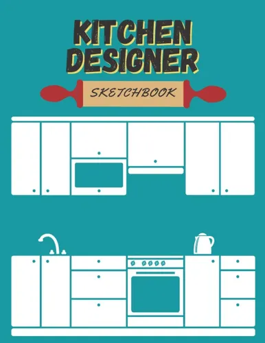 Libro: Cuaderno De Bocetos De Diseñador De Cocinas: Diseño D