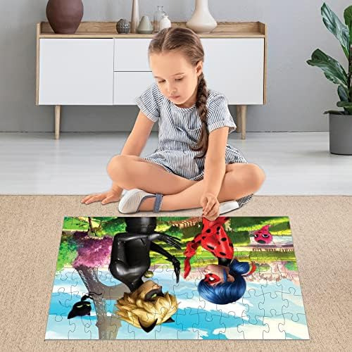 Miraculous Ladybug Kids Floor Puzzle Com Lady E Cat Noir. Pr