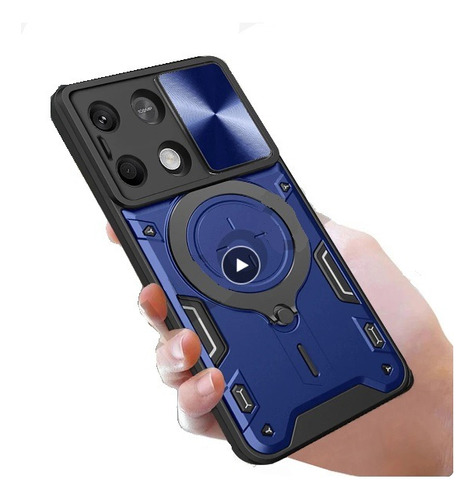 Funda Uso Rudo Magnético Para Oppo Reno 10 5g / Pro  + Mica