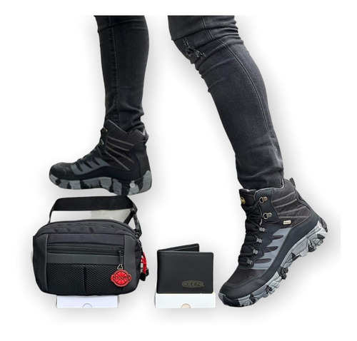 Botas Hombre, Bolso Hombre, Billetera Hombre, Kit, Oferta