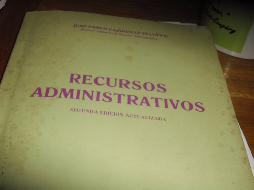 Recursos Administrativos Carjaville Peluffo  1989 Derecho