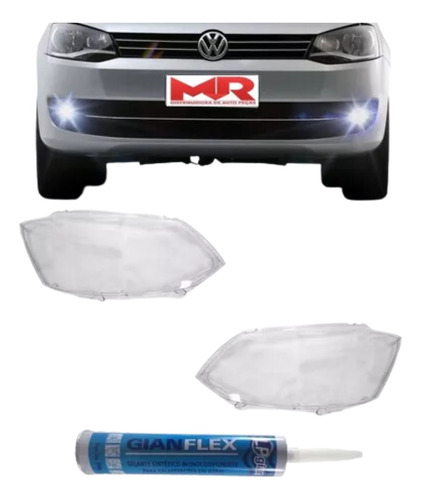 Kit Par Lente Cola Farol Fox Spacefox 2011 2012 2013 2014