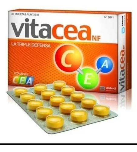 Vitacea 30 Tabletas | Vitaminas C + E + A