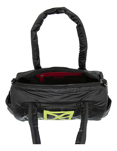 Bolsa Bowling Cloe Ofrani Grande Color Negro