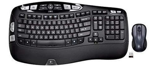 Logitech Mk550 Combo De Teclado Inalámbrico Wave K350 Y Mo.