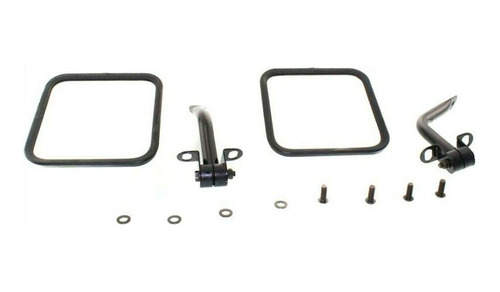 Espejo Manual Para Jeep Wrangler Yj Plegable Par