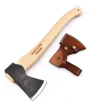 Comprar Hacha De Madera Hecha A Mano Con Funda De Cuero, Hacha De Bo
