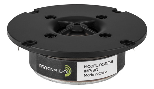 Dayton Audio Dc25t-8 - Tweeter De Cpula De Titanio De 1 