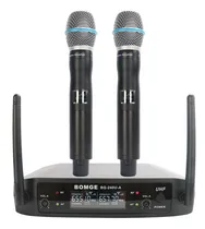 Comprar Micrófonos Inalámbricos Bomge Uhf De 2 Canales 240u 2 Uds.