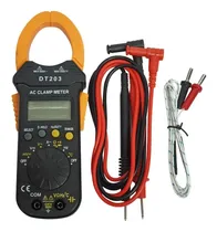 Comprar Pinza Amperometrica Con Capacimetro Y Tester Dt - 203