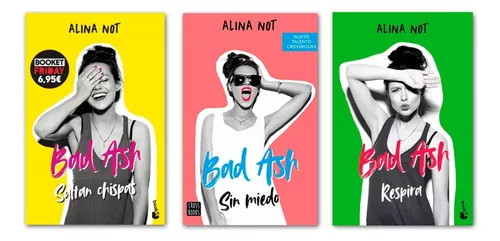 BAD ASH ESTUCHE. SALTAN CHISPAS/ SIN MIEDO/ RESPIRA. NOT ALINA.  9788408259695 Librerías Picasso