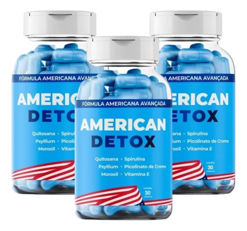 3 American Detox Original - Promoção Sem Sabor