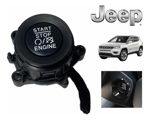 Interruptor Start Stop Engine Jeep Compass 00735625734