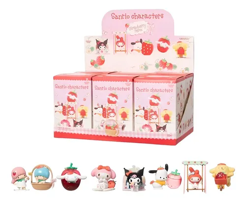 Miniatura Fofa Personagens Sanrio My Melody Kuromi Miniso