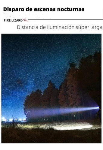 Lámpara Tipo Minero Recargable Y Potente De Cacería