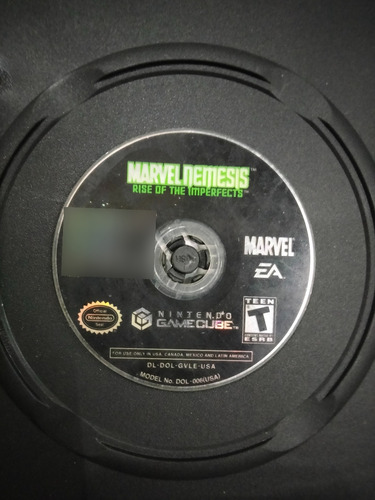 Marvel Nemesis Rise Of The Imperfects - Gamecube, Original