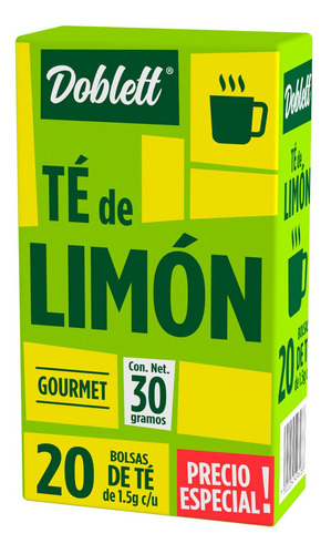 Té Doblett Limón 20 Sobres 30g