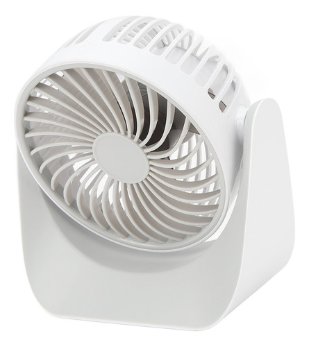 Ventilador De Mesa Usb, Cabeça Rotativa, 3 Modos De Velocida