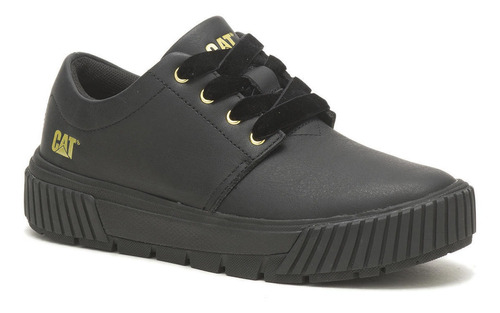 Zapatilla Mujer Downlink Canvas Negro Cat