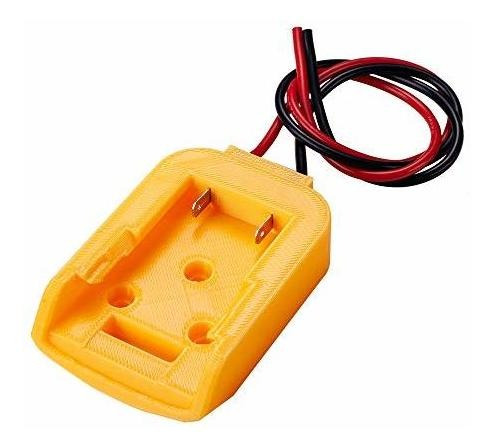 2 Adaptador Bateria Para Dewalt 20v 18v Conector