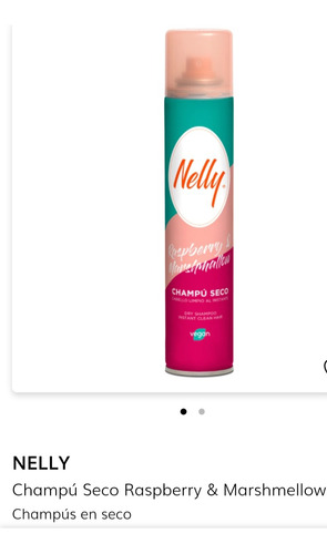 Shampoo Seco Para Todo Tipo De Cabellos, Marca Nelly