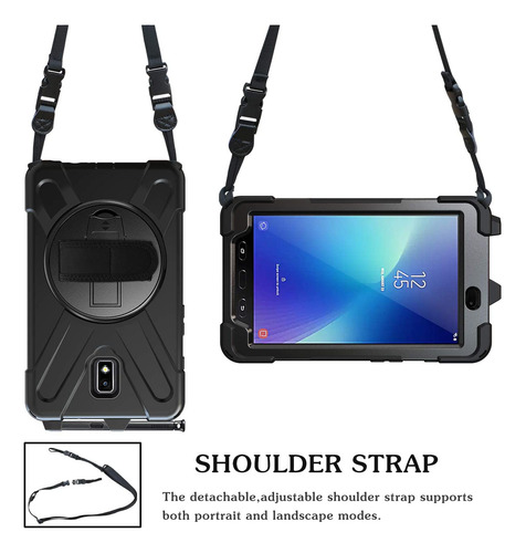 Funda K Lakey Para Samsung Galaxy Tab Active 2 2019 De 8 ...