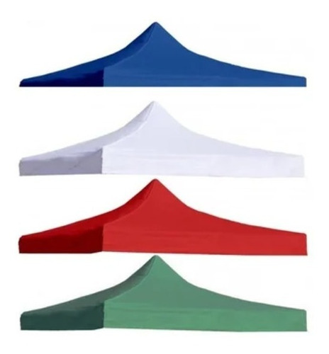 Imagen 1 de 4 de Carpa Lona Repuesto De Toldo 3x3 Engomada Impermeable 600d
