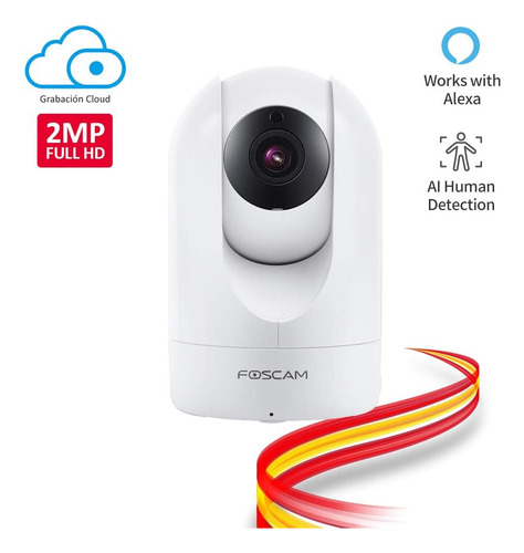 Foscam R2m 2mp Cámara Ip Wifi, Seguridad, Ai Detección Human