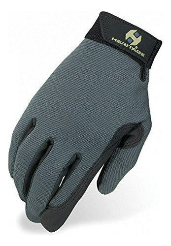 Guantes Heritage Performance Talla 10 Gris Oscuro