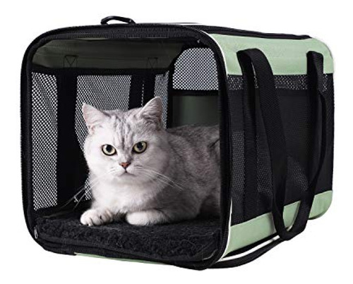 Bolso Trasportador Gato Transportín Para Mascotas De Carga S