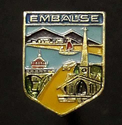 Pin Prendedor Esmaltado Embalse Córdoba 