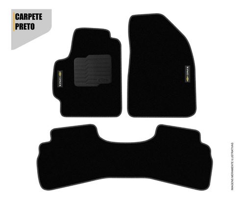 Tapete Chevrolet Onix Premier Plus 2020 Carpete Tras. Duplo