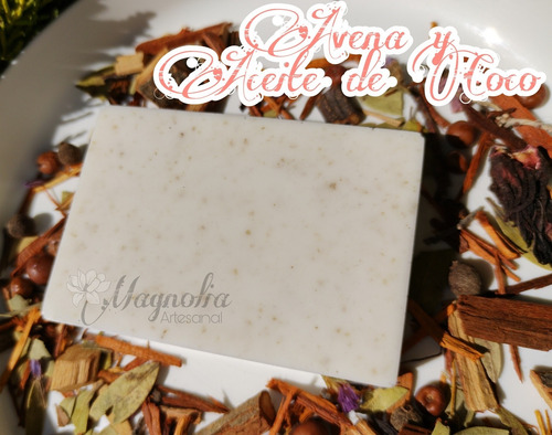 Mayoreo Paquete 10 Jabones Avena Y Coco 100gr