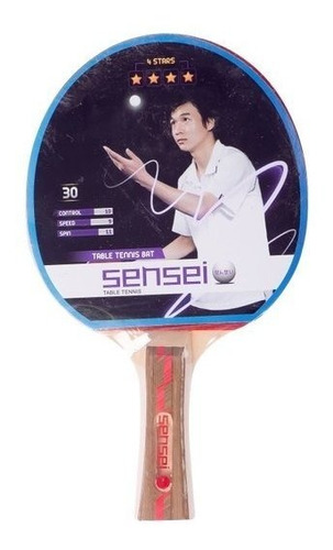 Paleta De Ping Pong Sensei 4 Estrellas