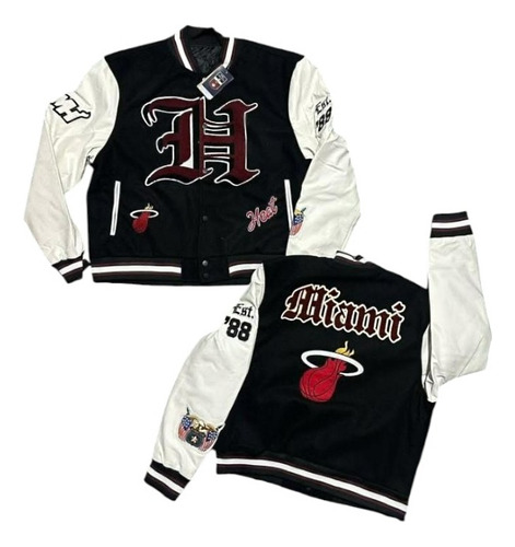 Campera Universitaria Nba Chaqueta Importada Abrigo