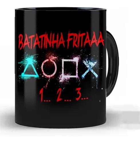 Caneca Round 6 - Batatinha Frita 123 - Jogos