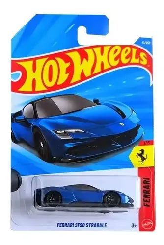 Ferrari Sf90 Stradale Azul Hot Wheels | Cuotas sin interés