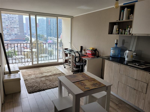 Departamento En Venta De 1 Dorm. En Santiago