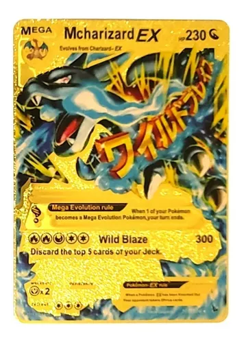 Carta Pokémon Mega Charizard X Em Português