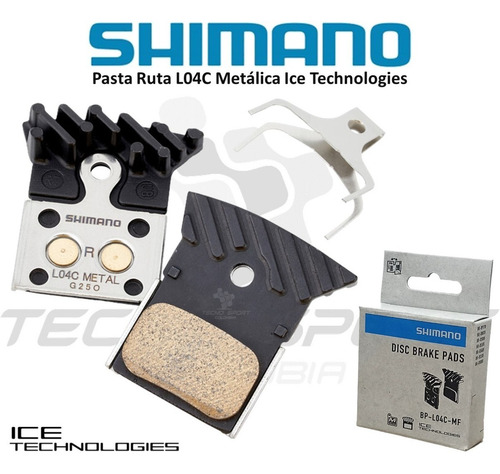 Pastilla Pasta Freno Shimano L04c Refrigerada Bicicleta Ruta