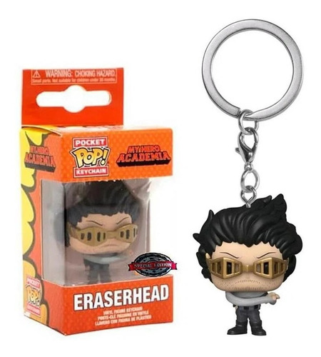 Llavero Eraserhead / My Hero Academia - Incluye Caja Funko