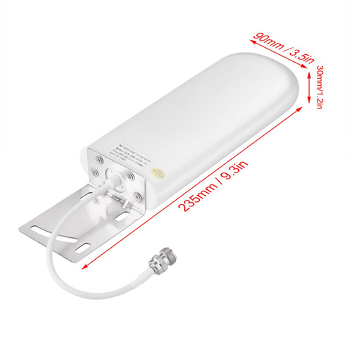 Imagen 5 de 6 de 3g 4g Antena Exterior 35dbi Lte Antena Externa Para Router