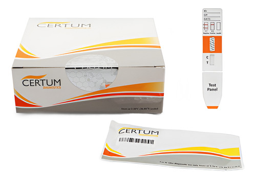 Prueba Para Lsd En Superficies - Kit Con 25 Piezas - Certum