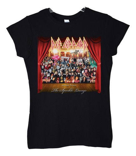 Polera Mujer Def Leppard Songs From The Sparkle Lounge Rock