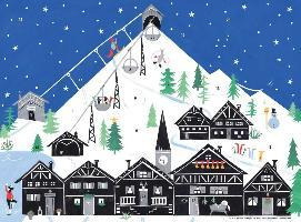 Winter In The Mountains Advent Calendar - Carole Aufranc