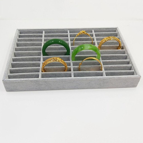 Bandeja De 40 Ranura Caja Estuche Para Brazalete Gris